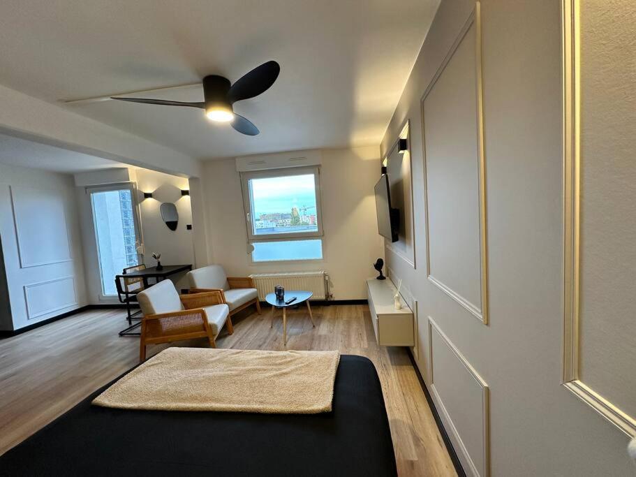 Charmant Studio Neuf, Hypercentre, Parking, Balcon Strasburgo Esterno foto